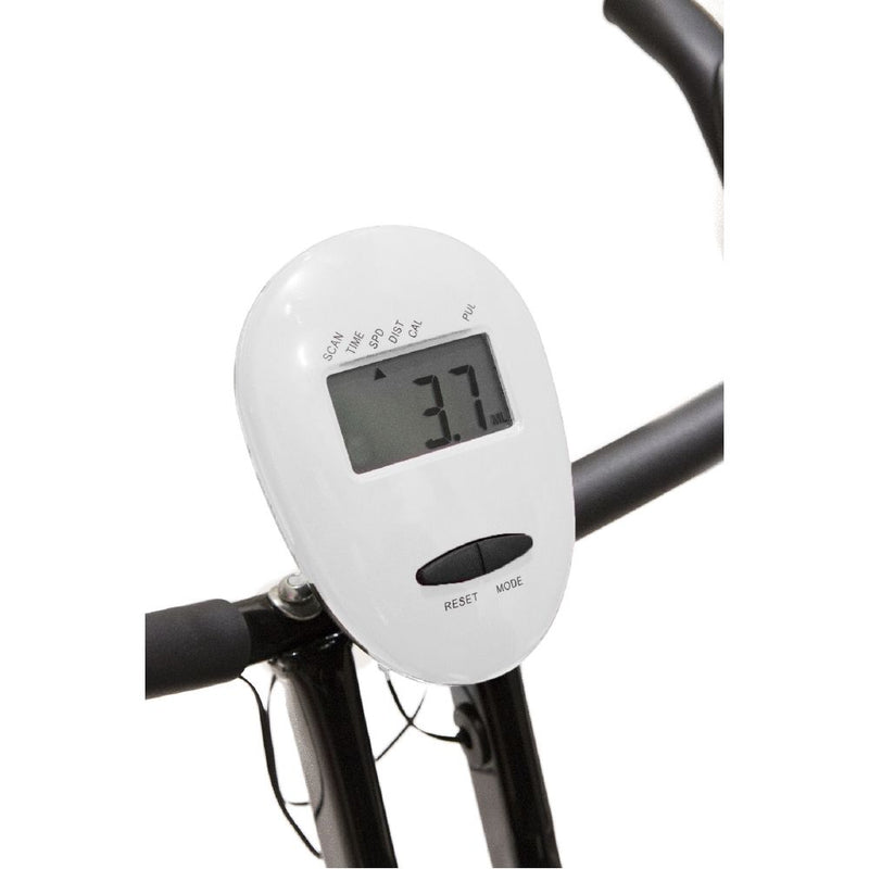 Cyclette Magnetica Pieghevole con Display Kooper  Nero e Bianco-7