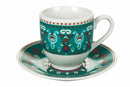 Set 6 Tazzine Caffè con Piattino in Porcellana Villa d'Este Home Tivoli Shiraz-6