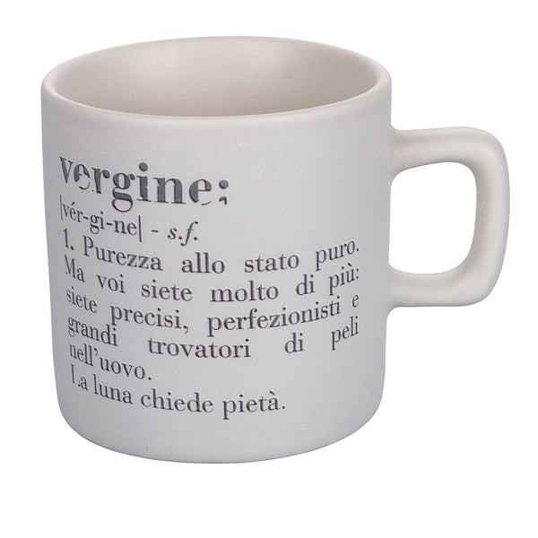 Zodiaco Kaffeetasse "Virgin" Ø6x6,5 cm in Bone China Villa D'este Home Tivoli Weiß acquista
