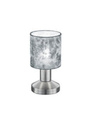 Lampada tavolo da Interno  E14 in Metallo Nickel Opaco-1