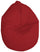 Sessel Sacco Hocker aus Polyester 70x110 cm Ariel Rot