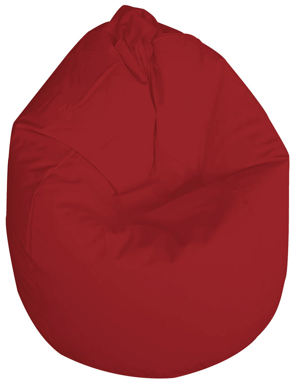 Sessel Sacco Hocker aus Polyester 70x110 cm Ariel Rot online