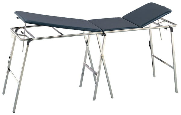 Klappbare Physiotherapie-Massageliege 2 Gelenke 173x61 cm Nasti Medical Schwarz prezzo