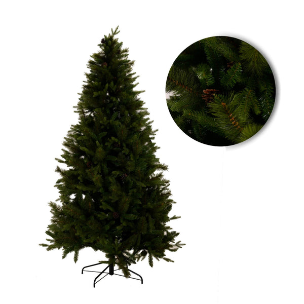 Künstlicher Weihnachtsbaum Adami Marmolada Grün Verschiedene Größen prezzo