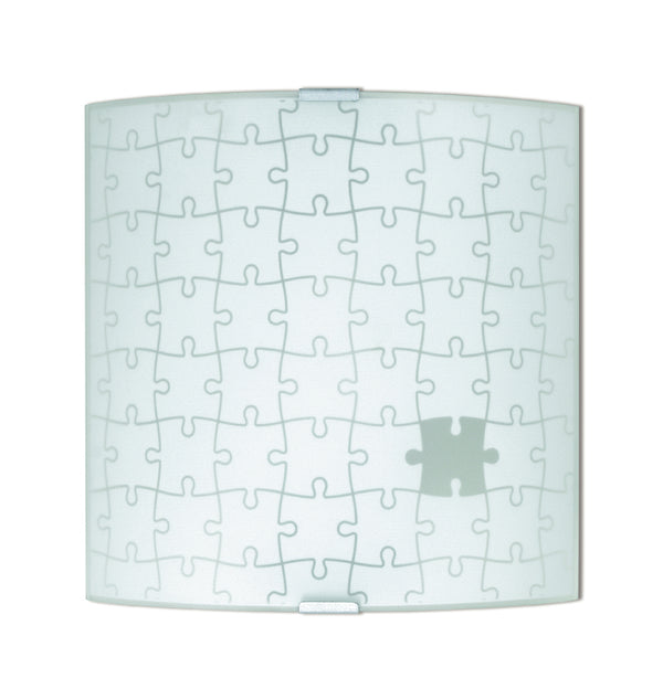 Quadratische Wandleuchte Puzzle Glass Interior Modern E27 Ambiente 61/00601 prezzo