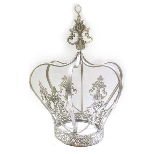Krone aus Silbermetall Ø21xh30 cm online