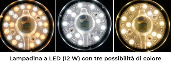 online Vannini Rondine Weißer Deckenventilator 3 Flügel und LED-Lampe Ø132 cm 3 Geschwindigkeiten
