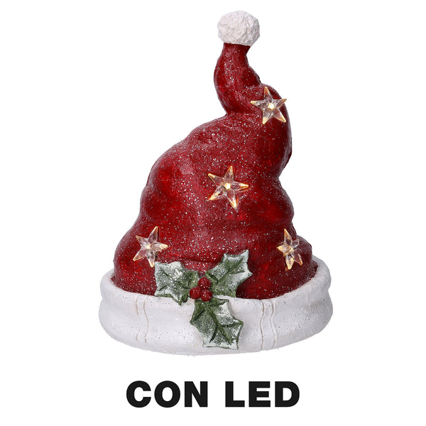 prezzo Harzhut mit roter LED cm 28x26xh36,7