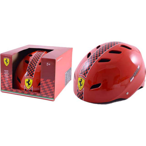 Kinder Fahrradhelm Ferrari Rot Verschiedene Größen prezzo
