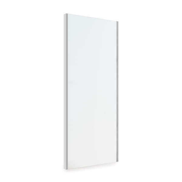 Emuca Grauer ausziehbarer Spiegel für Kleiderschrank 34x100 cm sconto