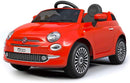 Macchina Elettrica per Bambini 12V Fiat 500 Rossa-1