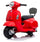 Piaggio Mini Vespa GTS Elektro 6V für Kinder Rot