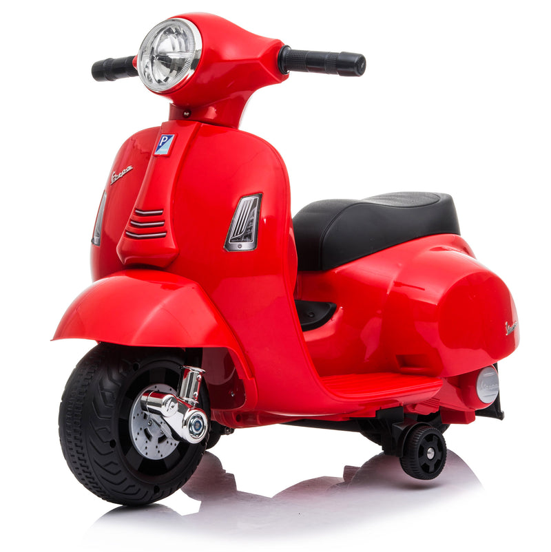 Piaggio Mini Vespa GTS Elettrica 6V per Bambini Rossa-2