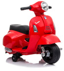 Piaggio Mini Vespa GTS Elettrica 6V per Bambini Rossa-8