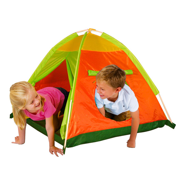 online Tenda da Gioco per Bambini 112x112x94 cm Struttura in Plastica Tubolare Avventura Multicolore