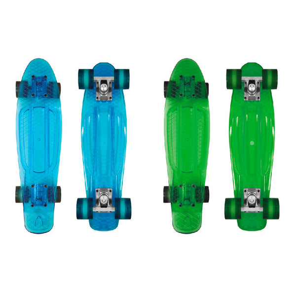 prezzo Skateboard con Tavola 57 cm in PP Vitro Blu e Verde