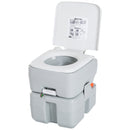 Toilette Wc Chimico Portatile 20L per Disabili e Anziani Camper Campeggio 41.5x36.5x42 cm -5