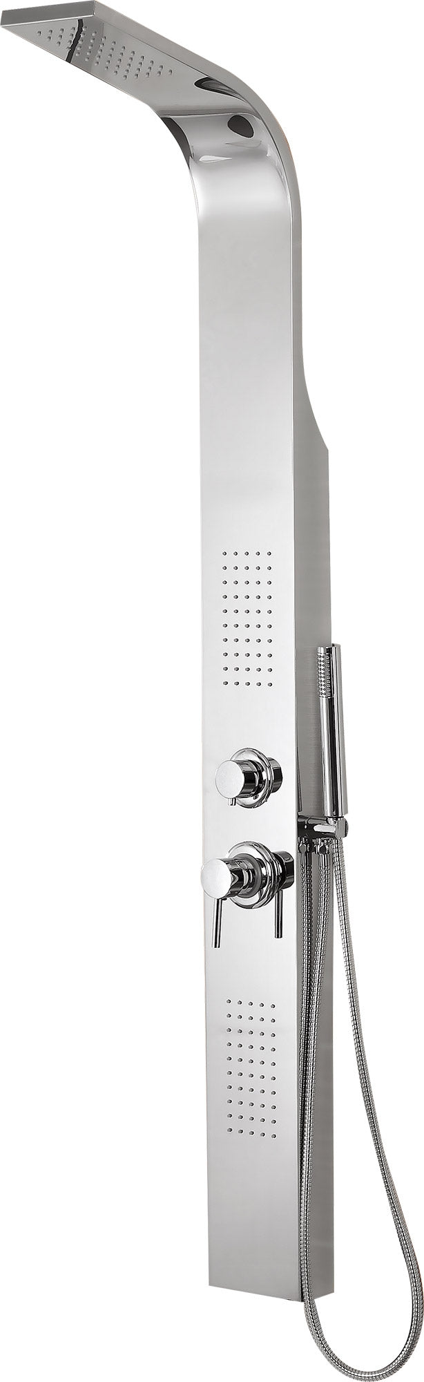 Colonna Doccia Idromassaggio in Acciaio Inox Cromato Feridras Infinity-1