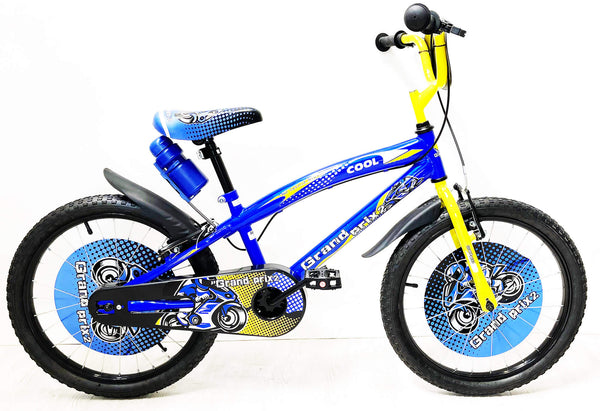 sconto 20" Jungenfahrrad mit Wasserflasche und blauem Frontschild