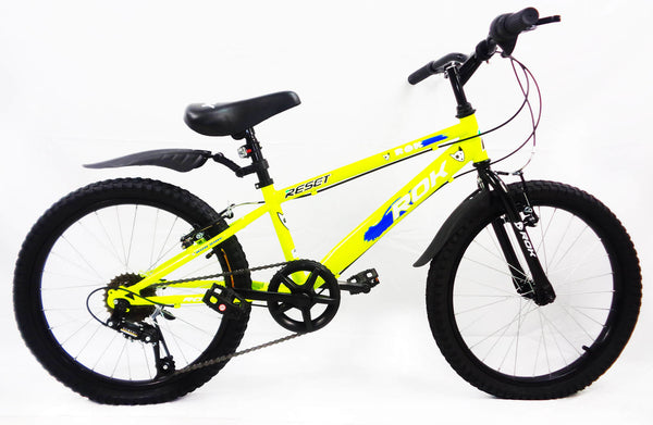 20" 6S Jungenfahrrad mit Wasserflasche und gelbem und blauem Frontschild acquista