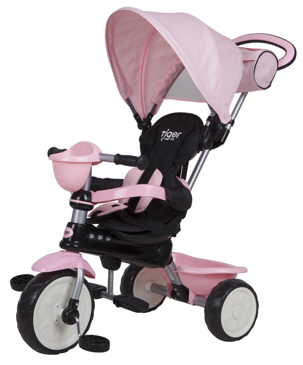 Kinderwagen Dreirad Kinderwagen Comfort 4 in 1 Happy Kids Rosa online