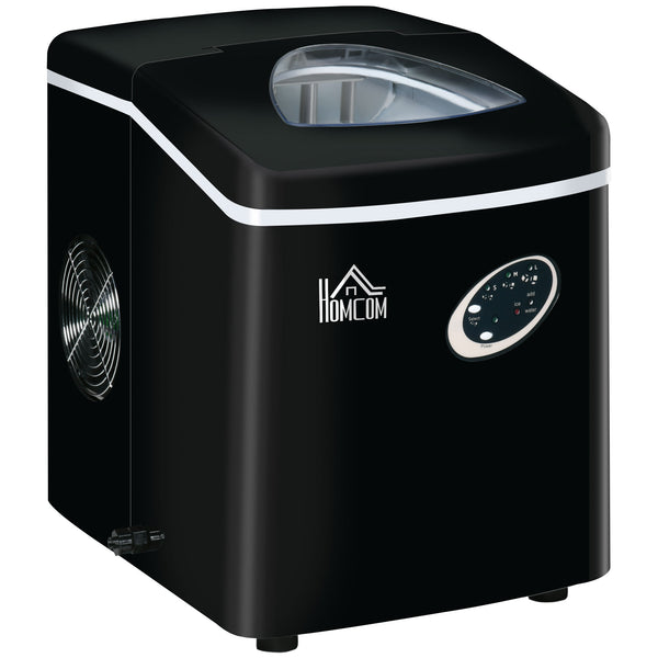 online Eismaschine 3,2 Liter 9 größenverstellbare Würfel aus schwarzem Kunststoff