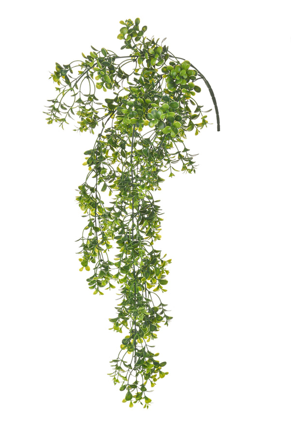 acquista Set 4 Buchsbäume/Künstlicher Hängebuchsbaum Höhe 46 cm Grün