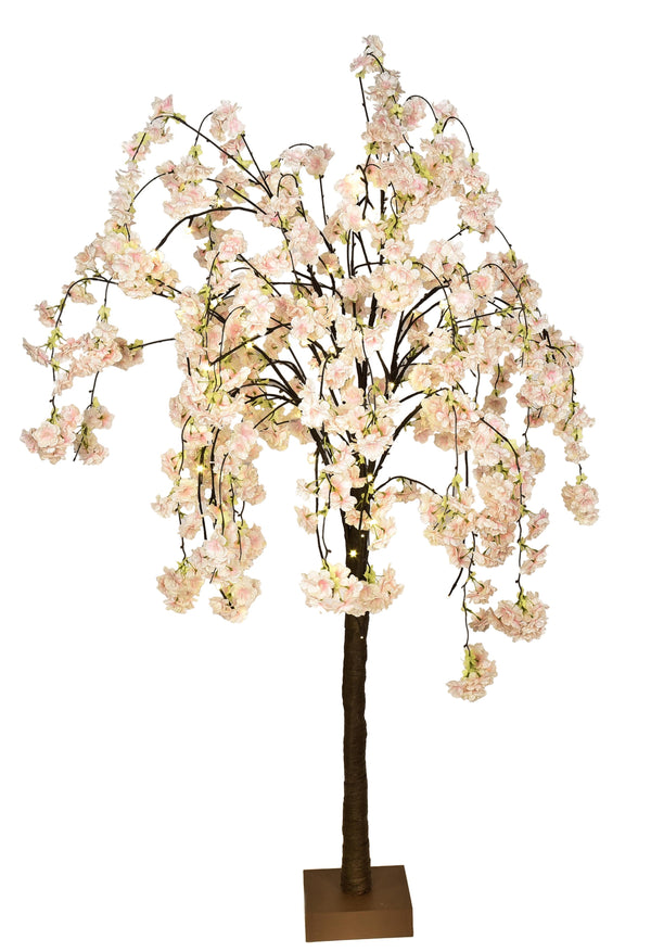 Künstlicher Pfirsichbaum für den Innenbereich mit Led Höhe 120 cm acquista