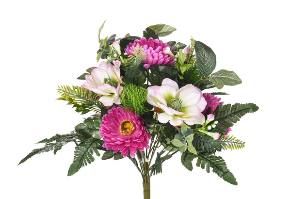 Set 2 Künstlicher Blumenstrauß mit rosa Magnolie Höhe 60 cm prezzo