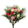 Set 2 Künstlicher Rosenstrauß in Knospenhöhe 48 cm Rosa