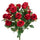 Künstlicher Rosenknospen-/Hiperycum-Strauß für 13 rote Blumen