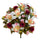 Set 2 Künstlicher Strauß aus Orchideen und Rosen Höhe 38 cm Braun/Kirsche/Bordeaux