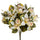 Set 2 Künstlicher Strauß aus Orchideen und Rosen, Höhe 38 cm, Rosa