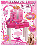 Specchiera Giocattolo per Bambini Rosa e Bianco Kids Joy Glamour-2