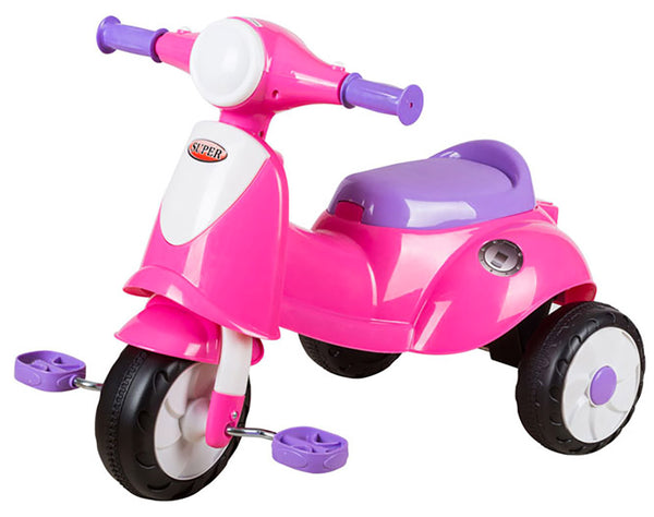 sconto Kid Joy Speedy Go Pink Pedal Dreirad für Kinder