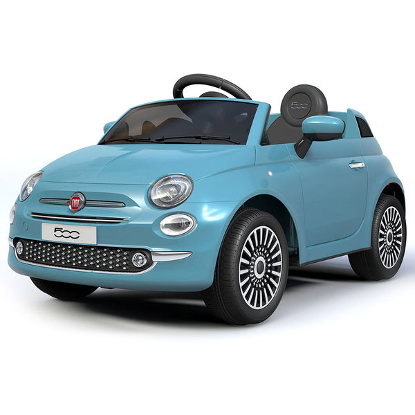online Elektroauto für Kinder 12V Fiat 500 Blau