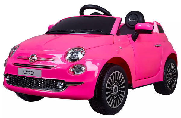 online Elektroauto für Kinder 12V Fiat 500 Pink