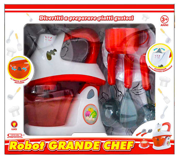 Akkubetriebene Küchenmaschine für Kinder Kids Joy Great Chef prezzo