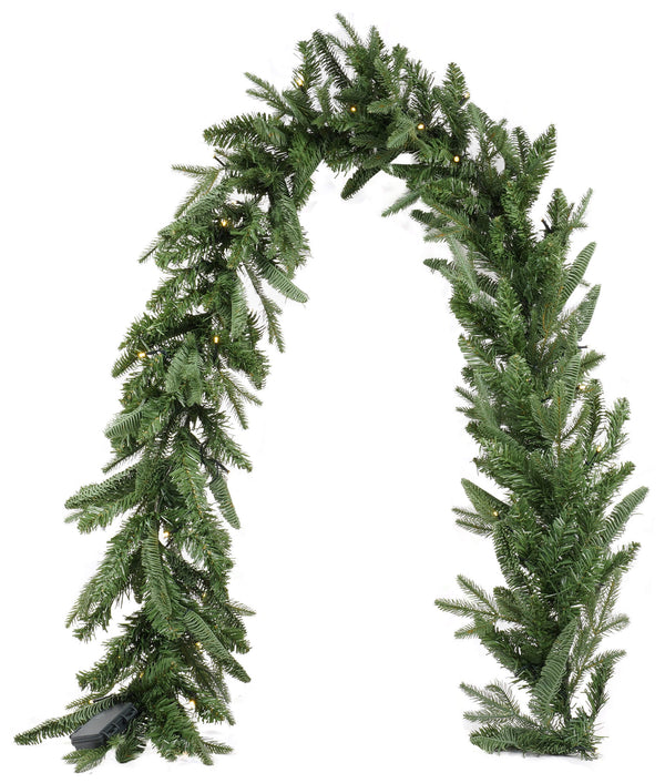 Vanzetti Grüne künstliche Weihnachtsgirlande 1,9m 200 Nadeln prezzo