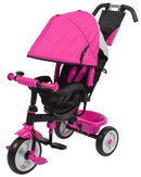 Passeggino Triciclo per Bambini Kids Joy Sprint Fucsia-1