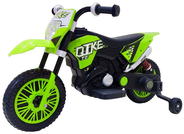 online Elektromotorrad für Kinder 6V Motocross Grün
