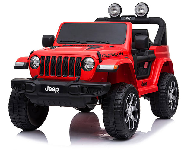 sconto Elektroauto für Kinder 12V Jeep Rubicon Red
