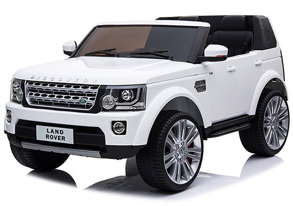 prezzo Elektro-SUV für Kinder 2 Sitze 12 V Land Rover Discovery 4 Weiß
