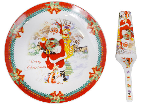 online Weihnachtsteller und Pfannenwender aus Keramik