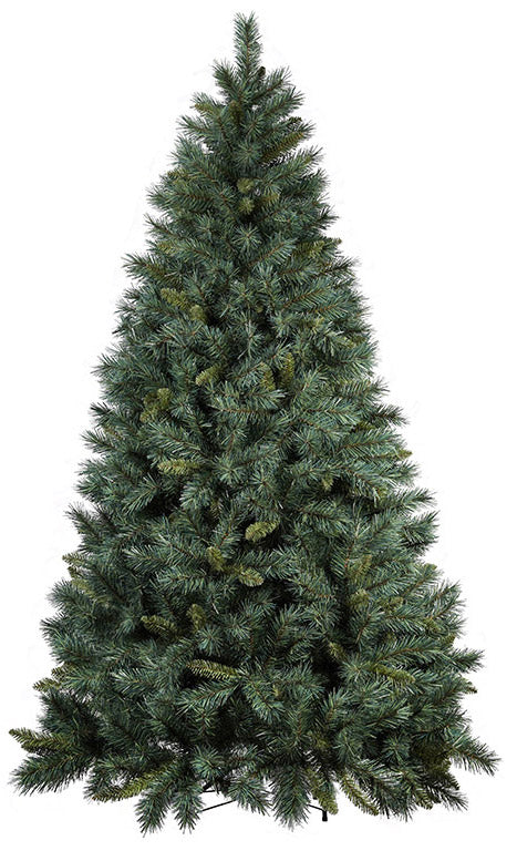 Albero di Natale Artificiale 150 cm 32 Rami  Castagno del Gargano Verde-1