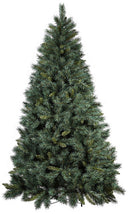 Albero di Natale Artificiale 210 cm 60 Rami  Castagno del Gargano Verde-1