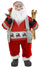 Weihnachtsmannpuppe H80 cm mit rotem Ski