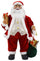 Weihnachtsmannpuppe H80 cm mit Sack und roter Geschenkbox