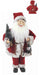 Weihnachtsmannpuppe H45 cm mit Spieluhr und rotem Uhrwerk