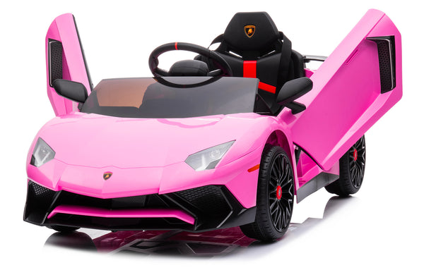 prezzo Macchina Elettrica per Bambini 12V con Licenza Lamborghini Aventador Rosa
